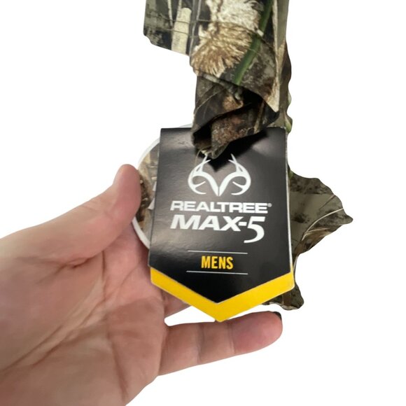 Realtree Max-5 Men's Camouflage Hunting T-Shirt 2XL Outdoor Gorpcore Oversized - Picture 5 of 8